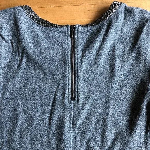 Ann Taylor  LOFT Crystal Collar Shift Dress - Picture 7 of 13